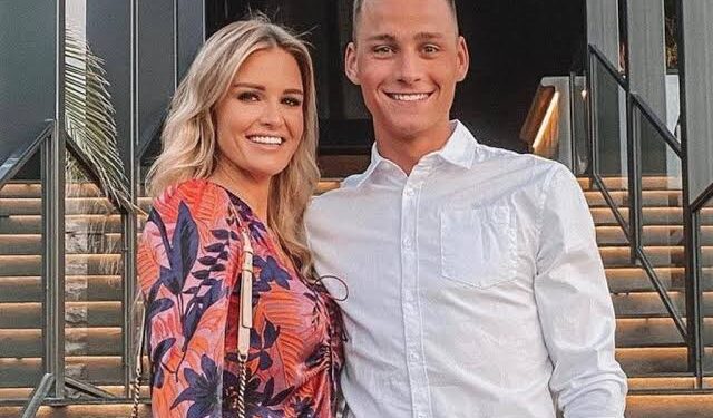 Een babyjongen! Roxanne Bertels kondigt zwangerschap aan met vriend Mathieu van der Poel