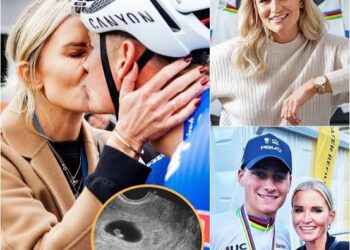 Proficiat! Mathieu van der Poel en Roxanne Bertels kondigen zwangerschap van vier weken aan