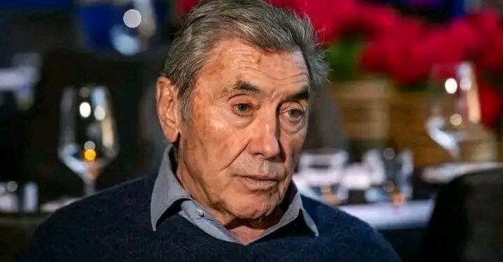 Triest nieuws: Wielerlegende Eddy Merckx is opnieuw opgenomen in het ziekenhuis, wat wereldwijd tot bezorgdheid leidt bij fans.