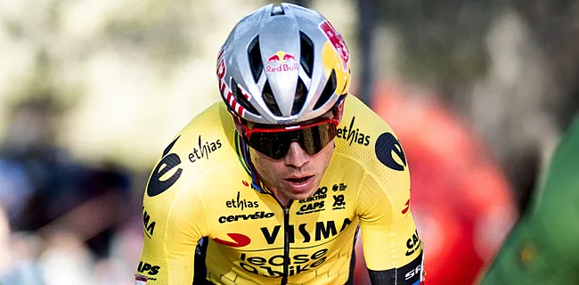 ‘Handen in het haar’: Van Aert begint voorjaar met valse noot