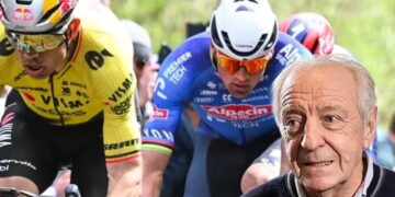 De Cauwer gruwelt: pijnlijk moment Van der Poel over Van Aert