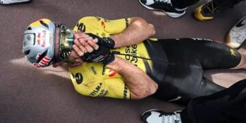 Van Aert ontsnapte aan noodlot: “Bijna einde carrière”