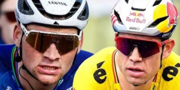Genadeloze mokerslag treft Van Aert en Van der Poel